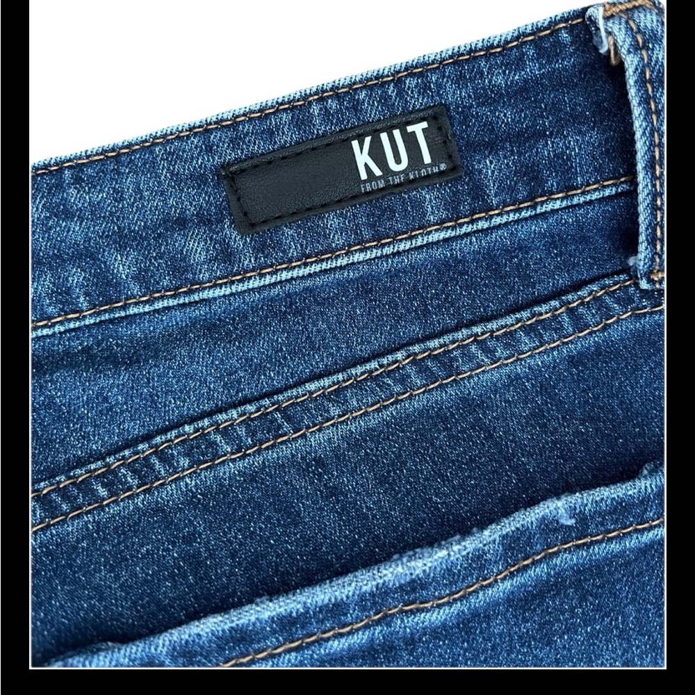 Kut From the Kloth Catherine Women’s 8 High Rise Straight Denim Jeans - Picture 3 of 7